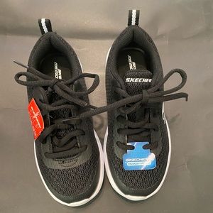 Black and white sneaker